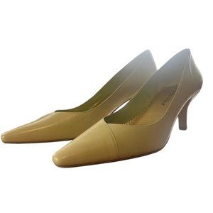 Vintage Bella Vita Leather Sage Green Classic Pumps 9 1/2 S